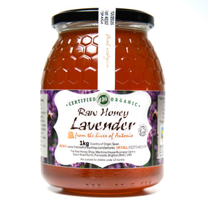 Raw Certified Organic Lavender Honey