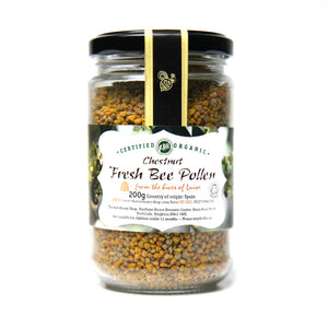 Fresh Raw Organic Chestnut Bee Pollen - 200g