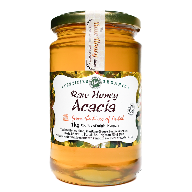 Raw Certified Organic Acacia Honey - 1kg
