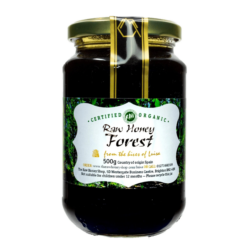 Raw Forest Honey - Cold-Pressed, Unpasteurised, Coarse-Filtered,