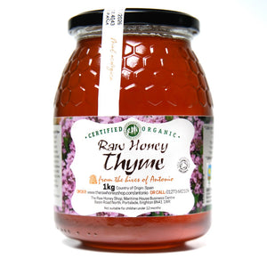 Raw Certified Organic Thyme Honey