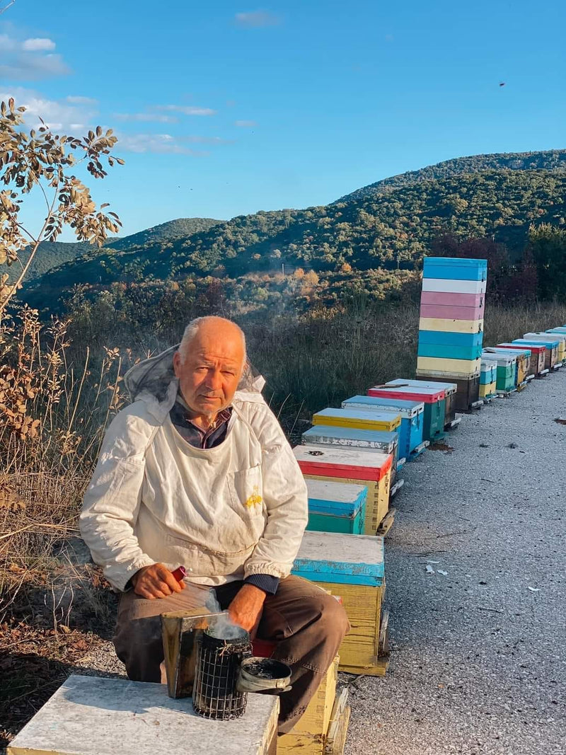 Raw Organic Greek Mountain Forest Honey - 1kg