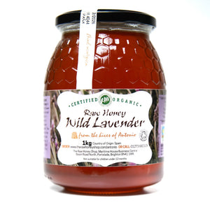 Raw Certified Organic Wild Lavender Honey