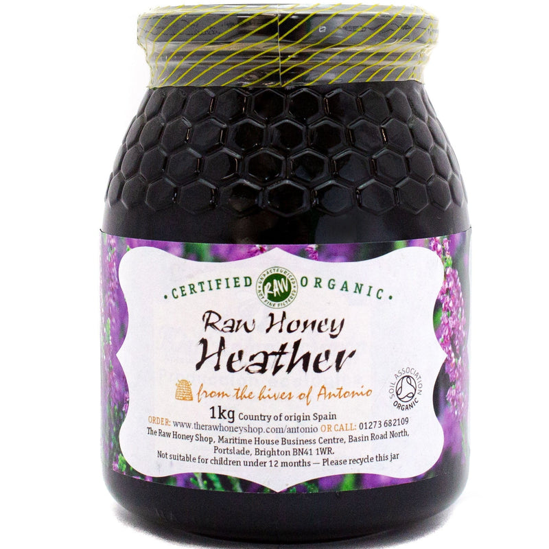 Raw Certified Organic Heather Honey
