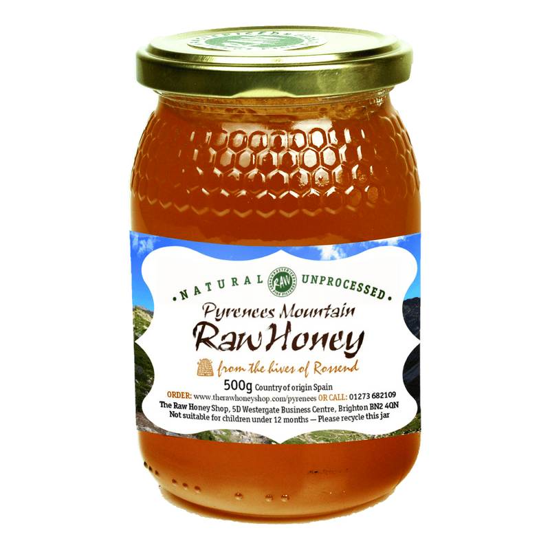 Raw Pyrenees Mountain Honey